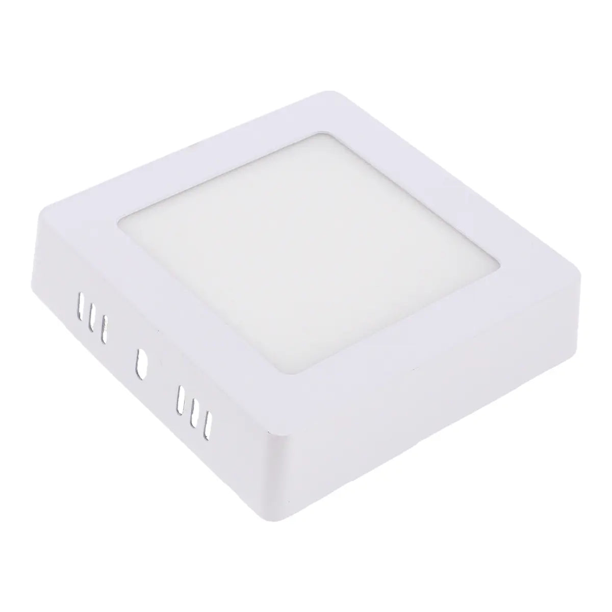 Lámpara cuadrada s/poner 6W luz fría Santul - Sanelec