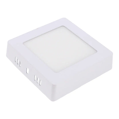 Lámpara cuadrada s/poner 6W luz fría Santul - Sanelec