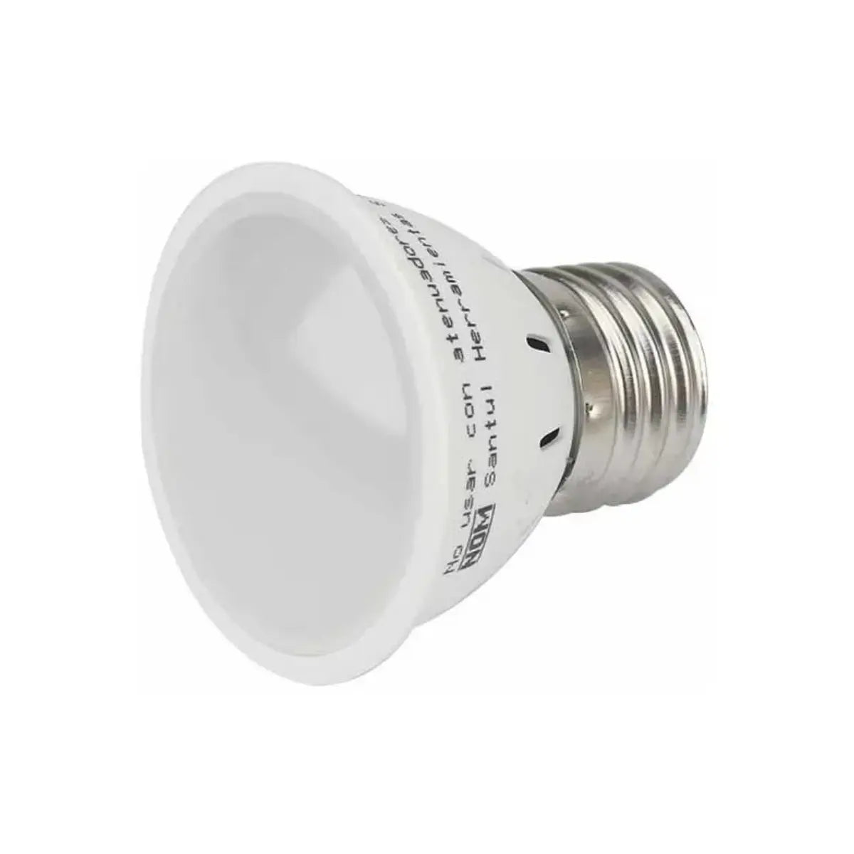 Lampara LED MR16 Sanelec E27 7W Luz Calida Dicroico - Sanelec