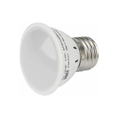 Lampara LED MR16 Sanelec E27 7W Luz Calida Dicroico - Sanelec