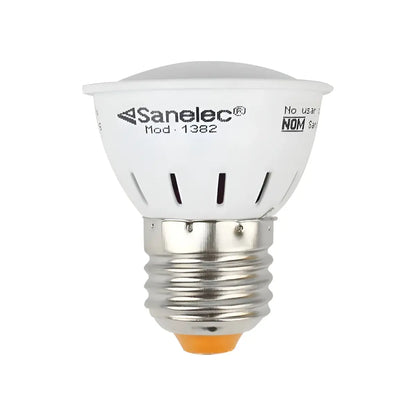 Lampara LED MR16 Sanelec E27 7W Luz Calida Dicroico - Sanelec - detalle