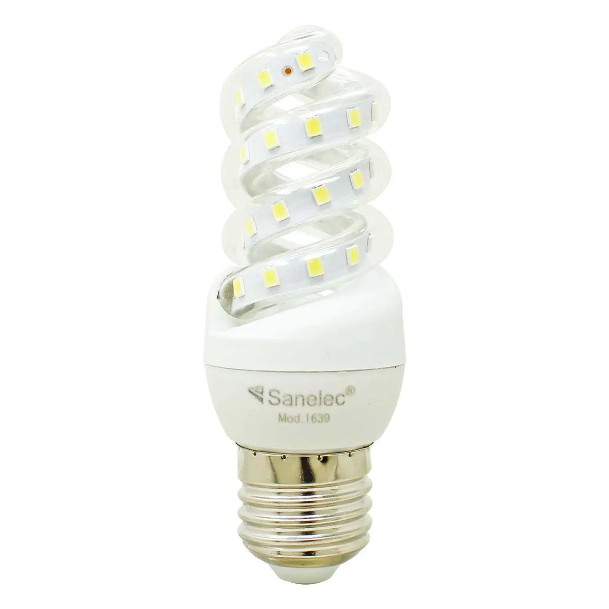 Foco espiral led 6W luz fría mini - Sanelec