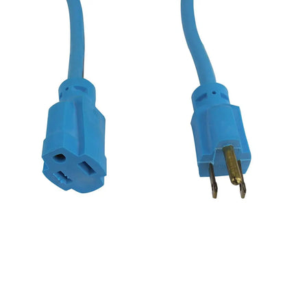 Extensión de Uso Rudo Aterrizada 15.2 m Azul 3x16 - Sanelec - vista lateral