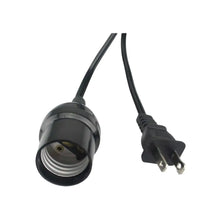 Extensión Doméstica Portalámpara 8m Negra 2x18 - Sanelec - vista lateral