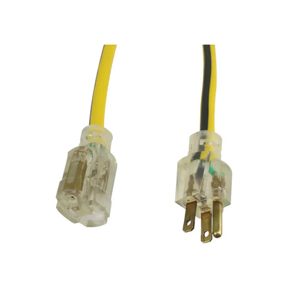Extensión uso rudo 15m 3x14 Sanelec - Sanelec - vista lateral