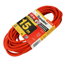Extensión uso rudo 15 m Naranja Sanelec - Sanelec