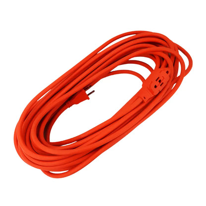 Extensión uso rudo 15 m Naranja Sanelec - Sanelec - vista lateral