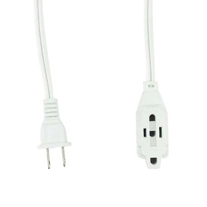 Extensión Domestica Sanelec 2401 3m Color Blanco 3Piezas - Sanelec - vista lateral