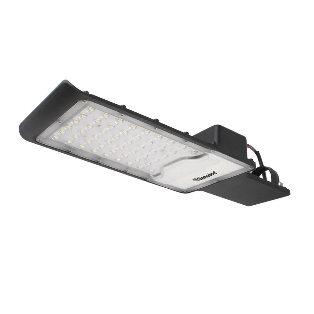 Luminario Lampara Exterior Sanelec 50 W Luz Fria LED - Sanelec - vista lateral