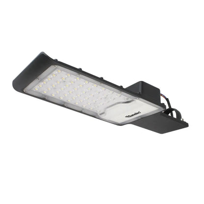 Luminario Lampara Exterior Sanelec 50 W Luz Fria LED - Sanelec - vista lateral