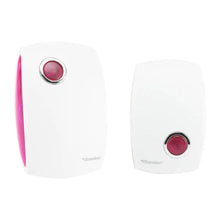Timbre Inalámbrico A rosa Con Clavija Sanelec - Sanelec - vista lateral