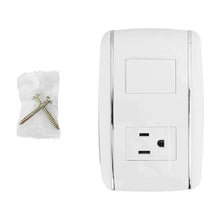 Apagador y contacto con placa vicenza Sanelec INNER 12 - Sanelec - detalle