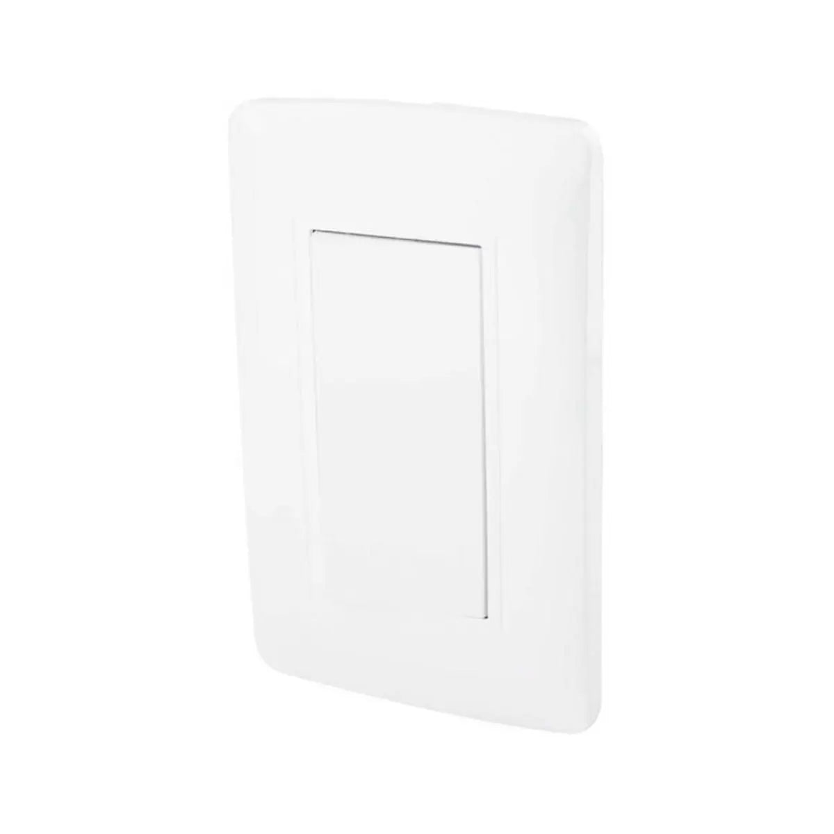 Placa Apagador Toscana Sanelec ABS Blanco Uso Domestico - Sanelec