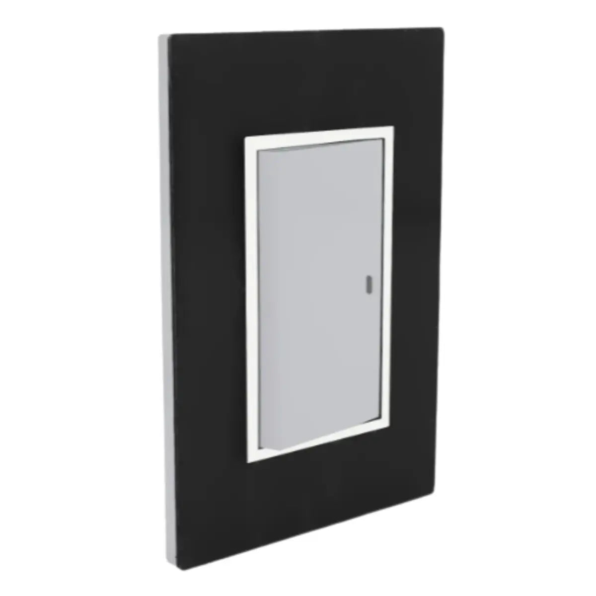 Placa Sanelec Línea Venecia Humo Con Apagador De Escalera 127V - Sanelec - detalle