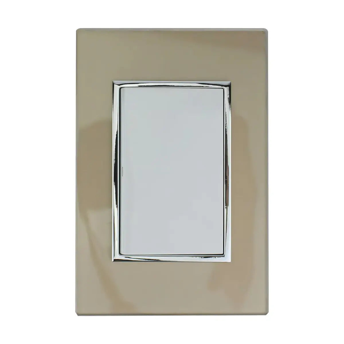 Placa Apagador Escalera 4556 Sanelec Linea Champagne 3 Piezas - Sanelec