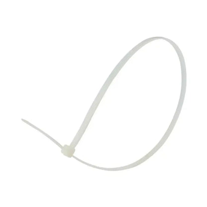 50 Cinchos de Plastico Color Natural 4.8 x 300 mm Sanelec 50 PZS - Sanelec - vista lateral