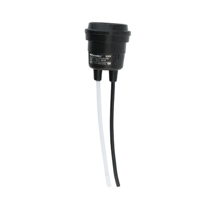 Portalámpara plastico c/cable E-27 granel  Empaque con 10 pzs Sanelec - Sanelec