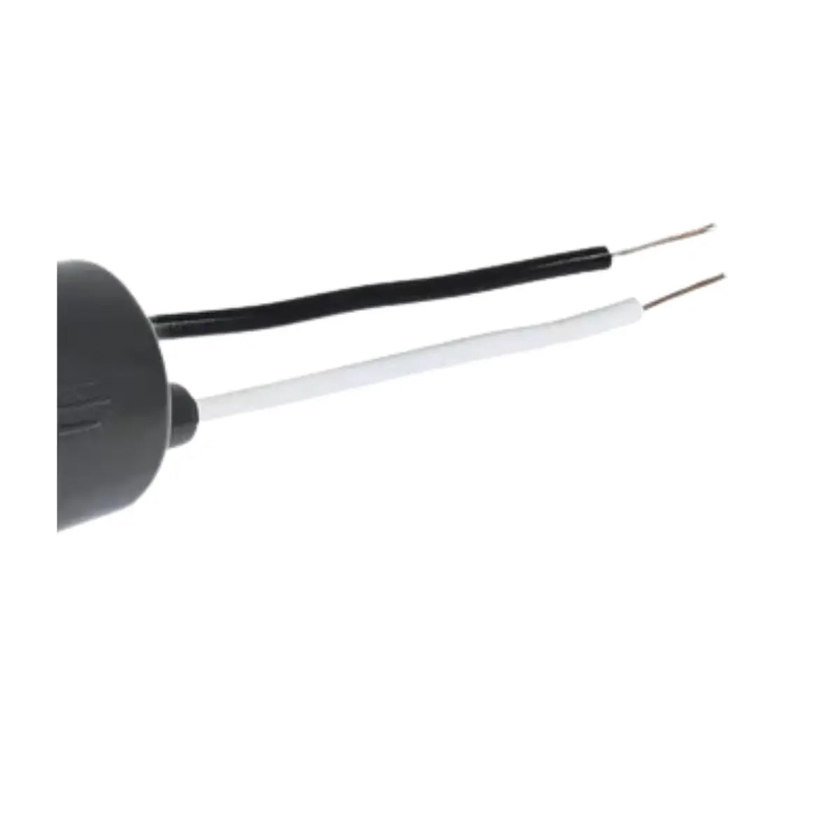 Portalámpara plastico c/cable E-27 granel  Empaque con 10 pzs Sanelec - Sanelec - vista lateral