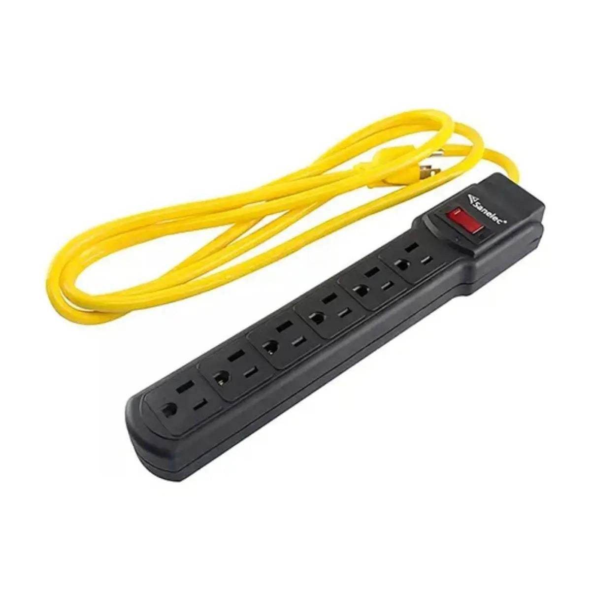 Multicontacto Entrada USB Sanelec Reforzado Cable 1.8M - Sanelec