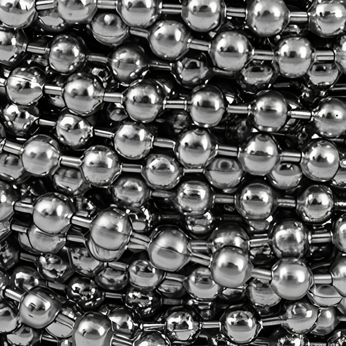 CADENA DE BOLA #6 3.2mm NIQUELADA SH5050 - Sanhome - empaque