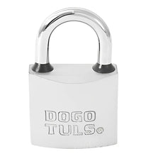 Candado Hierro Gancho Corto Llaves 50mm Nivel 5 Dogotuls - Dogotuls - vista trasera