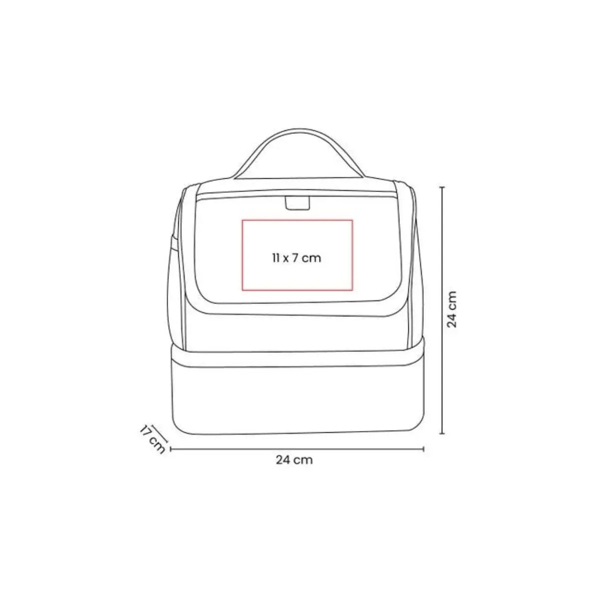 Lonchera Soccer Promoopcion - Promoopcion - vista lateral