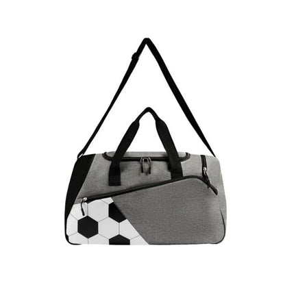 Maleta Deportiva Soccer Negro Gris Promoopcion - Promoopcion