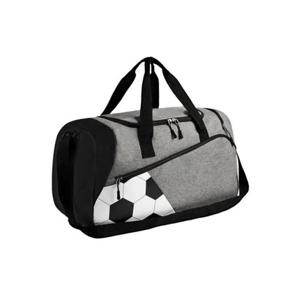 Maleta Deportiva Soccer Negro Gris Promoopcion - Promoopcion - detalle