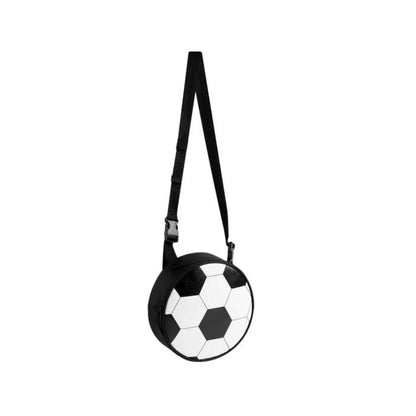 Mochila Negra Soccer con Balon Lonchera Promoopcion - Promoopcion