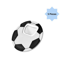 5 Pz Destapador Soccer Iman Promoopcion - Promoopcion - vista lateral
