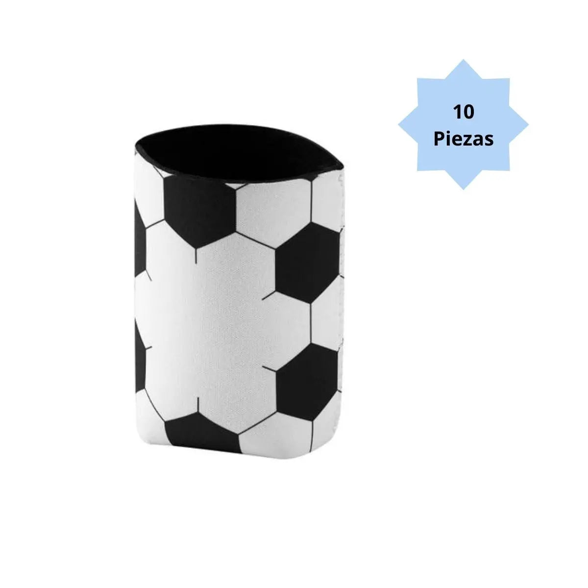 10 Pz Porta Latas Soccer Promoopcion - Promoopcion