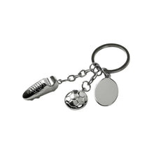Llavero Soccer Metalico Plata Promoopcion - Promoopcion