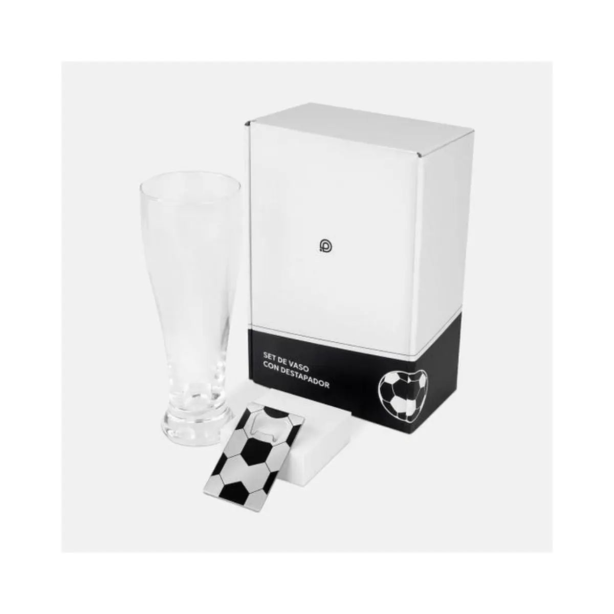 Set Vaso y Destapador Soccer Promoopcion - Promoopcion