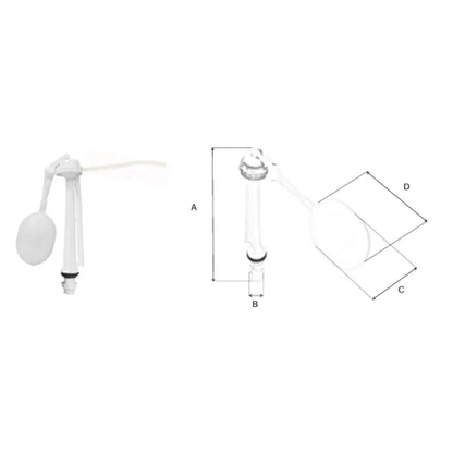 Juego de Accesorios para Baño PVC Sanplom - Sanplom - vista lateral