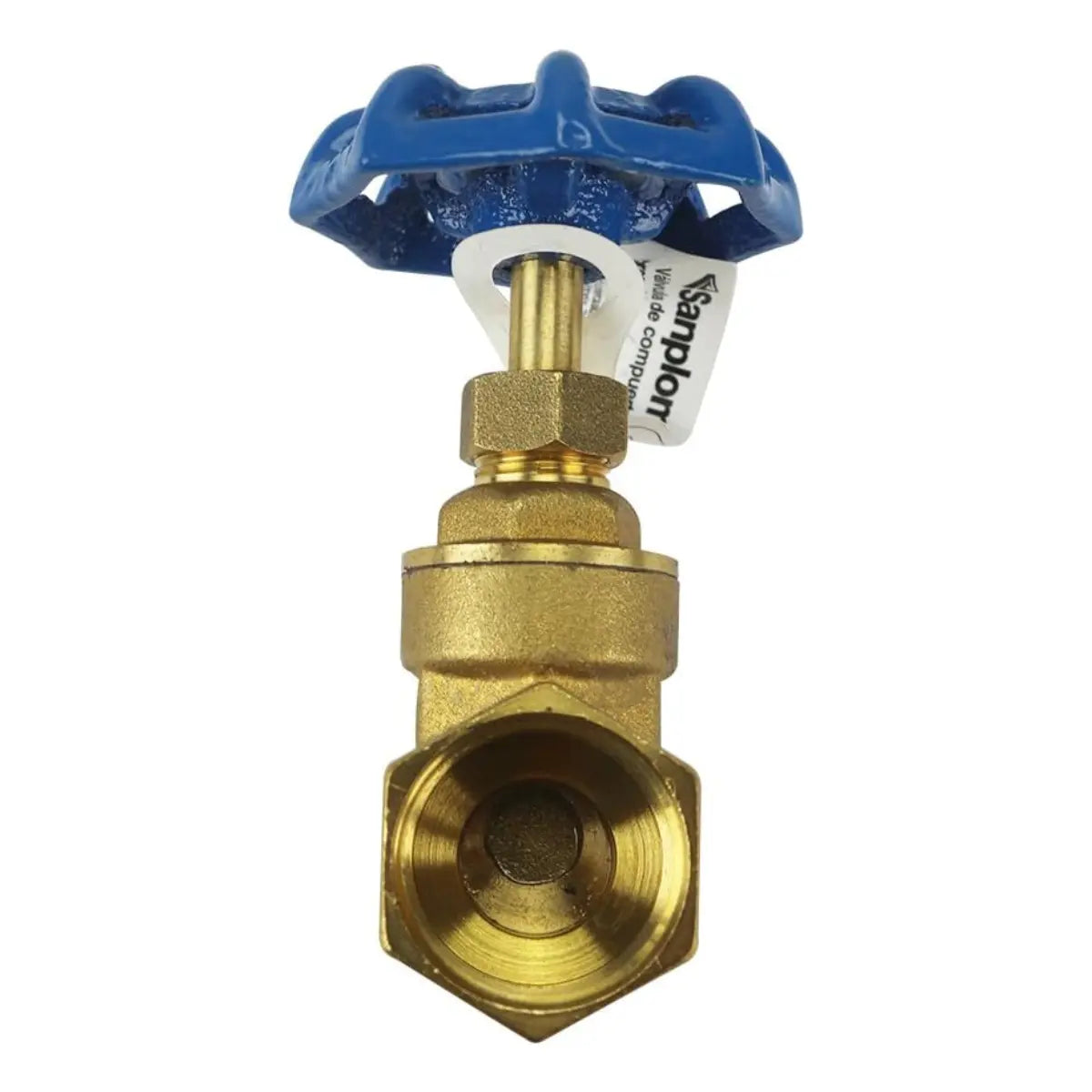 Valvula Compuerta 8541 Sanplom Roscable 1/2 - Sanplom - detalle