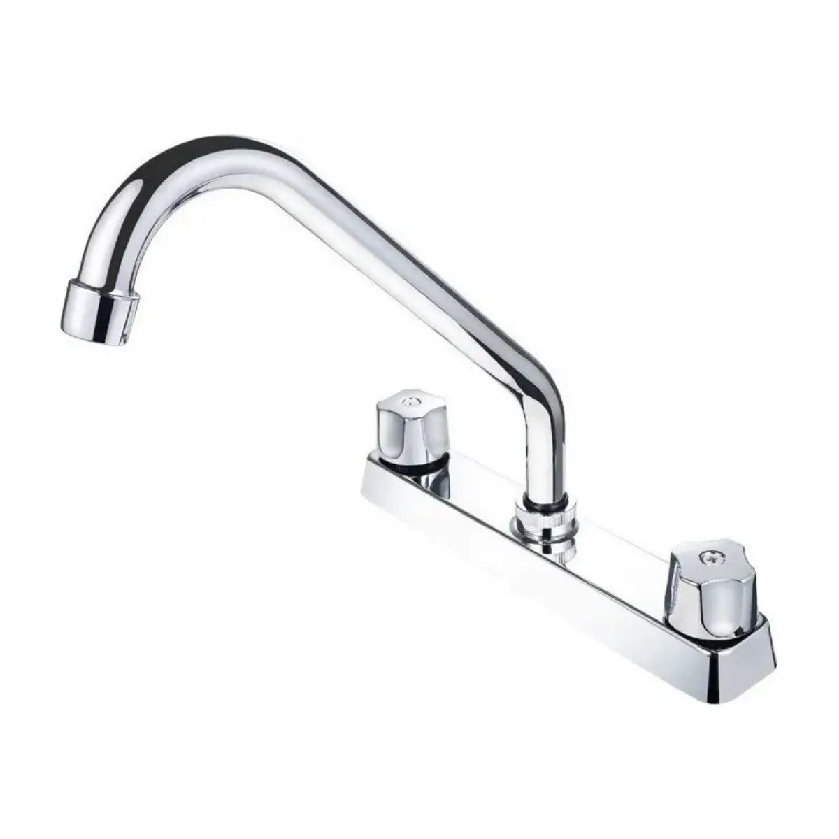 Llave Mezcladora 8" para Fregadero Manerales Zamac Mod. 8950 Sanplom - Sanplom - empaque