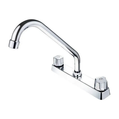 Llave Mezcladora 8" para Fregadero Manerales Zamac Mod. 8950 Sanplom - Sanplom - empaque