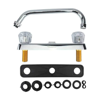 Llave Mezcladora 8" para Fregadero Manerales de Acrilico Sanplom - Sanplom - detalle
