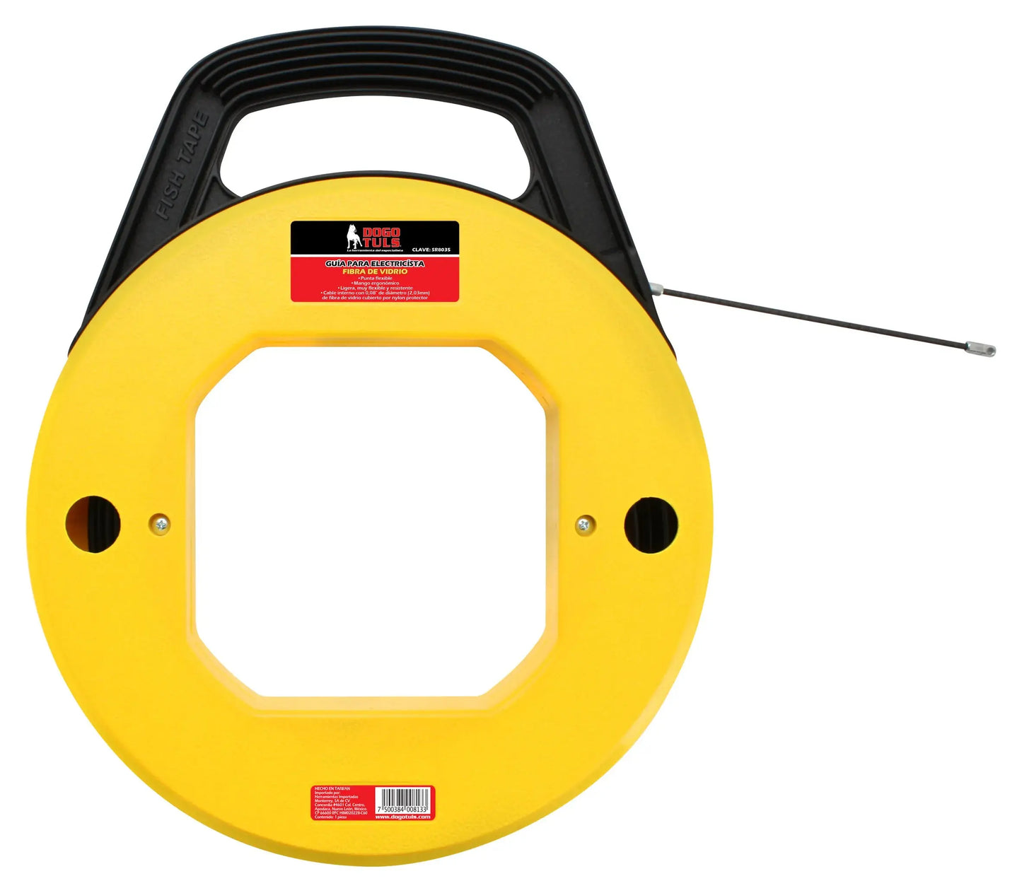 Guía para Electricista Dogotuls Fibra de Vidrio, 100' (30m) - Dogotuls - empaque