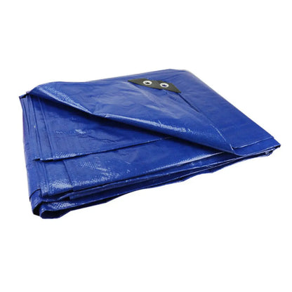 SANTUL, Lona con Sellado Térmico, Ideal para Campamentos, Jardinería, Industria y Hogar, Color Azul, 5 x 6 metros, Protección UV, Modelo 5418 - Santul - vista lateral