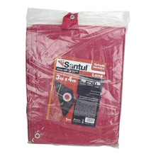 Lona premium roja 3 x 4 m - Santul