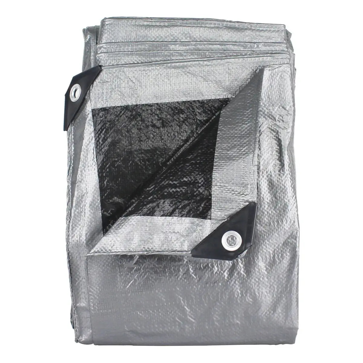 Lona reforzada uso ligero 4 x 5m gris - Santul - vista lateral
