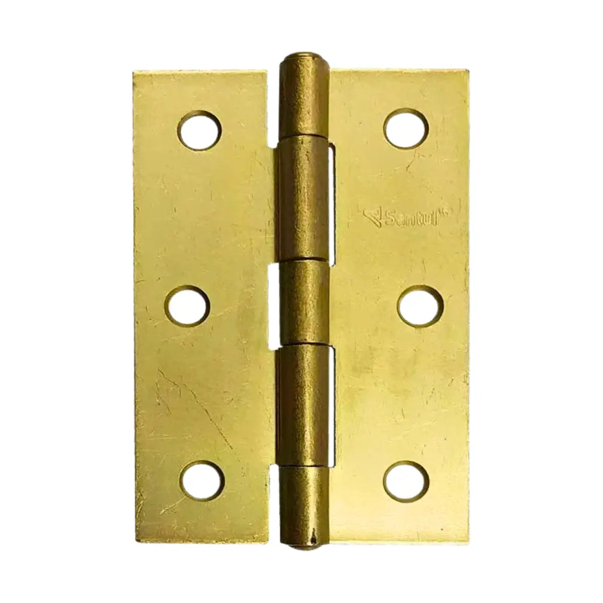 Bisagra 3 x 1 15/16 Santul Acero 20 Piezas Latonado Rectangulares - Santul