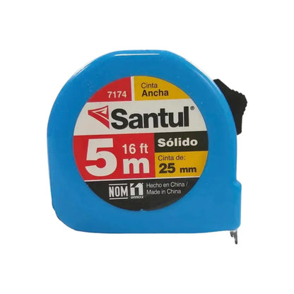 Flexómetro Sólido 5 metros x 25 mm Santul - Santul - vista lateral