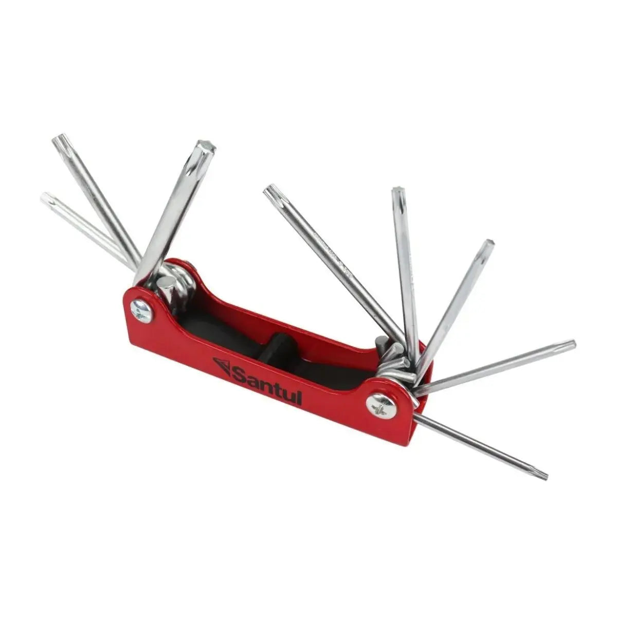 Juego 8pzs Llave Torx Santul Tipo Navaja Acero - Santul - vista lateral