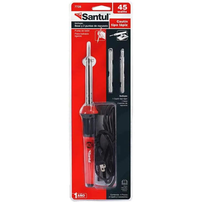 Cautín tipo lápiz 45 W - Santul - vista lateral