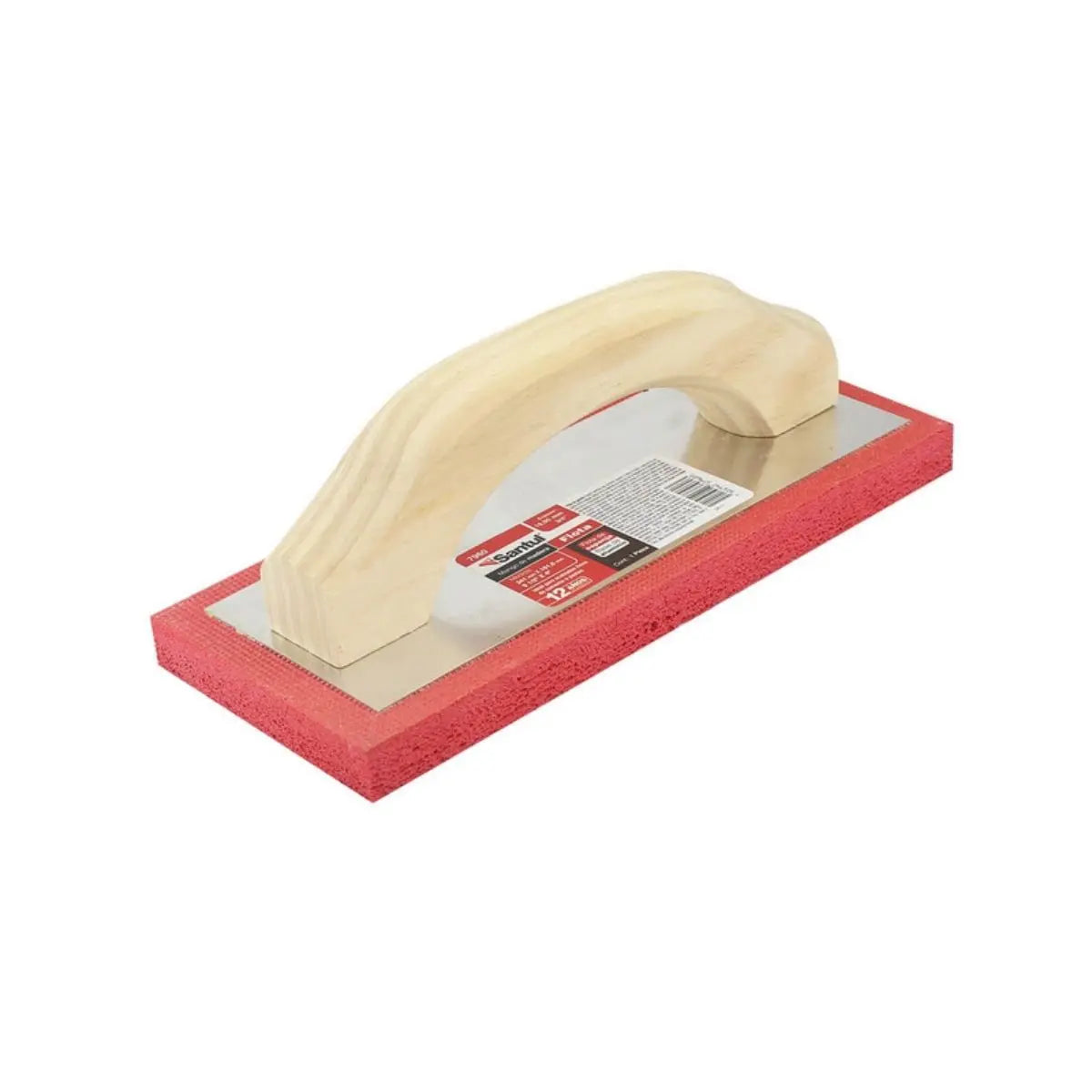 Flota Esponja Santul 9 1/2 " X 4 " Mango Madera Acabado Aspero - Santul