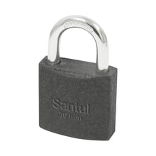 Candado Cuerpo Hierro 50mm Santul Gancho Estándar - Santul - vista lateral