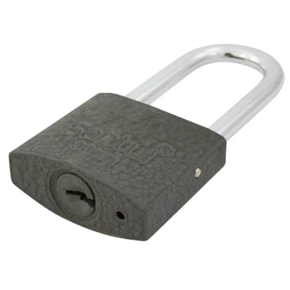 Candado Cuerpo de Hierro 38mm Llave Tradicional Gancho Largo Santul 8055 - Santul