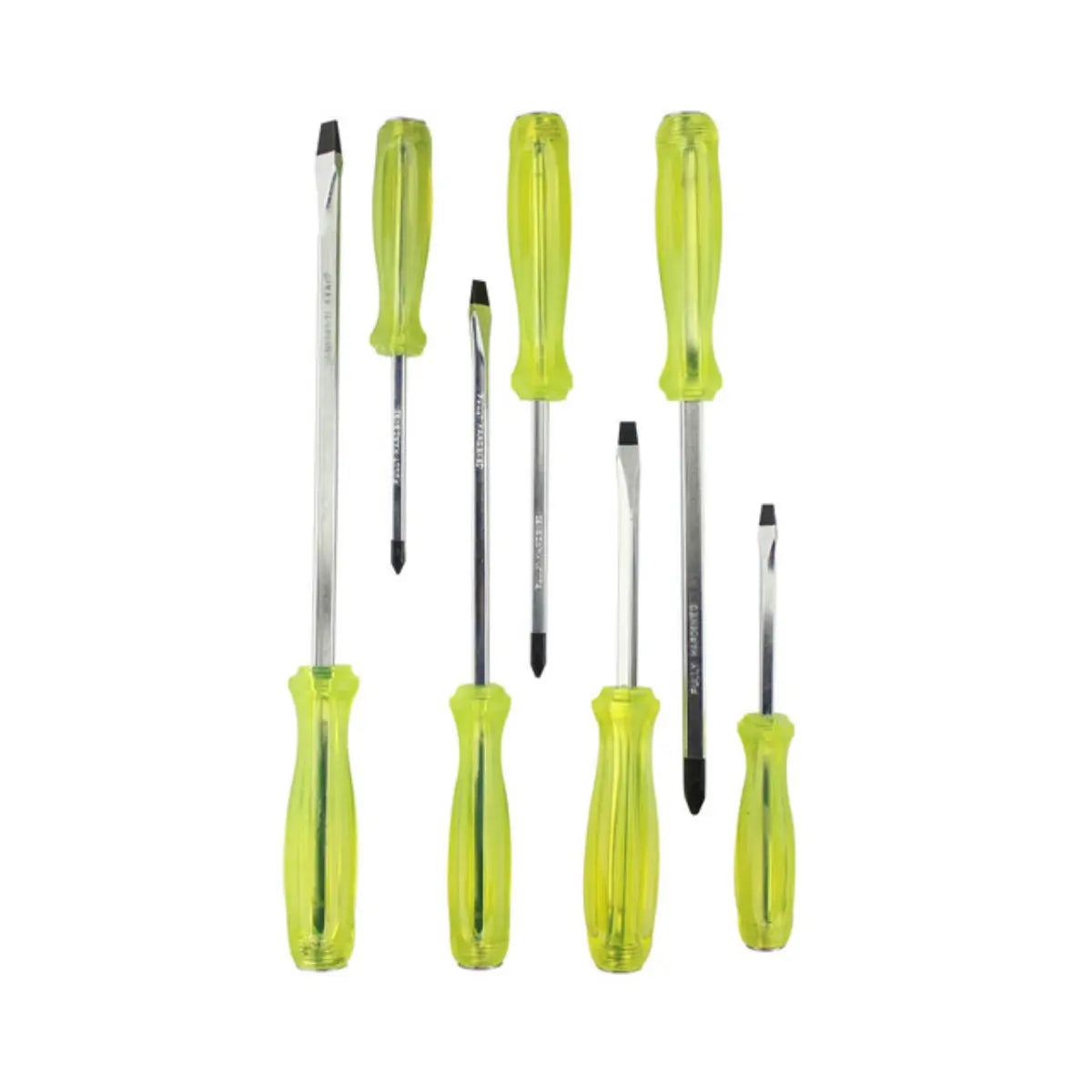 Desarmadores de golpe mango de acetato jgo 7 pz std y ph Santul - Santul